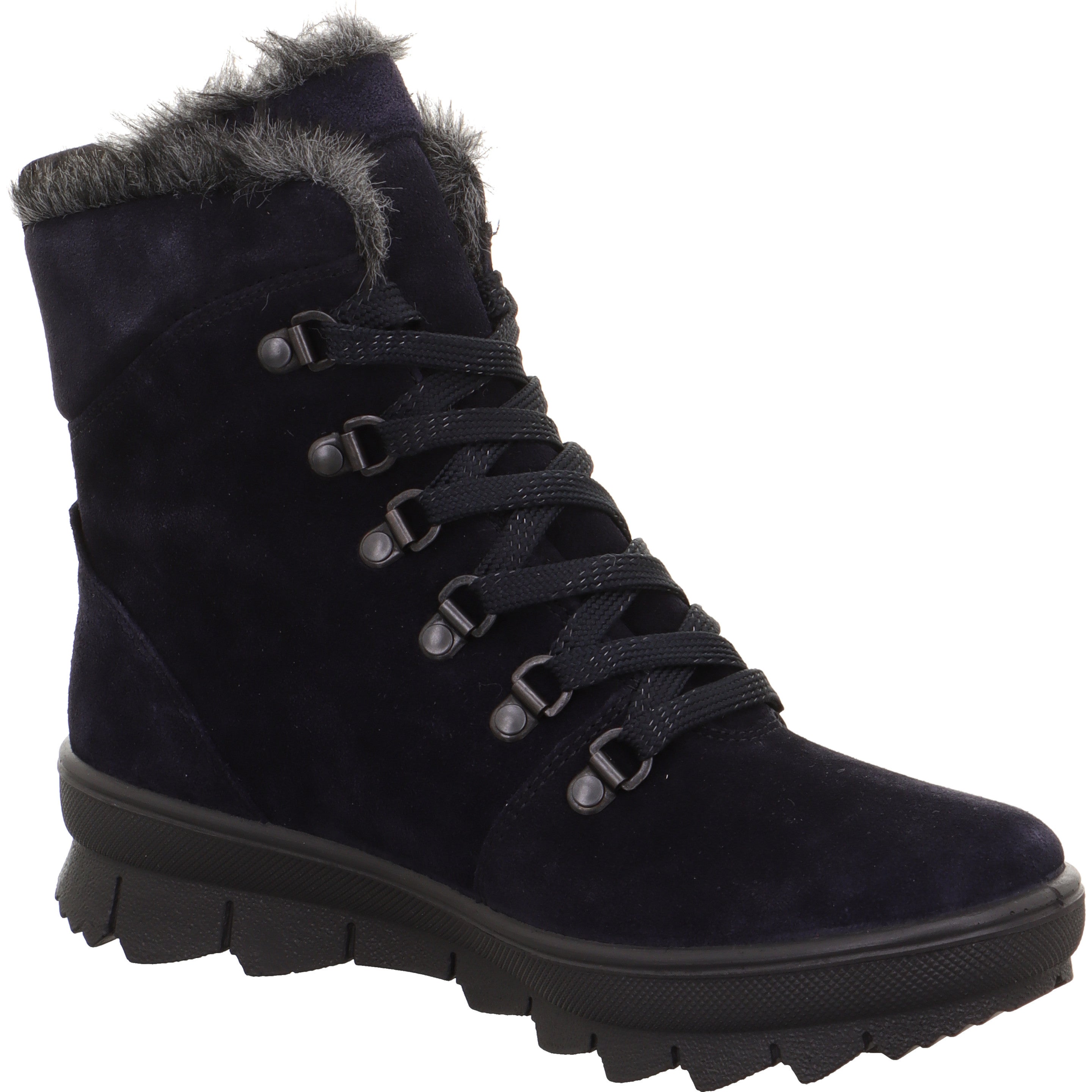 legero NOVARA Damen  Schnürboots mit Schnürung - Farbe: Oceano - Größe: 7