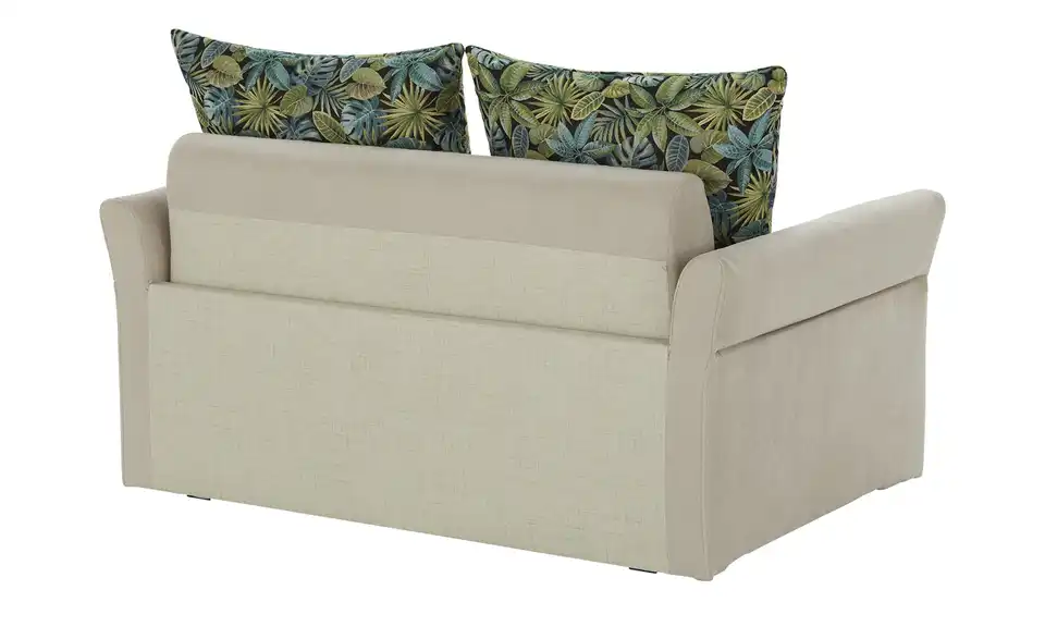 Schlafsofa City Rückenkissen Dschungel Schwarz Beige