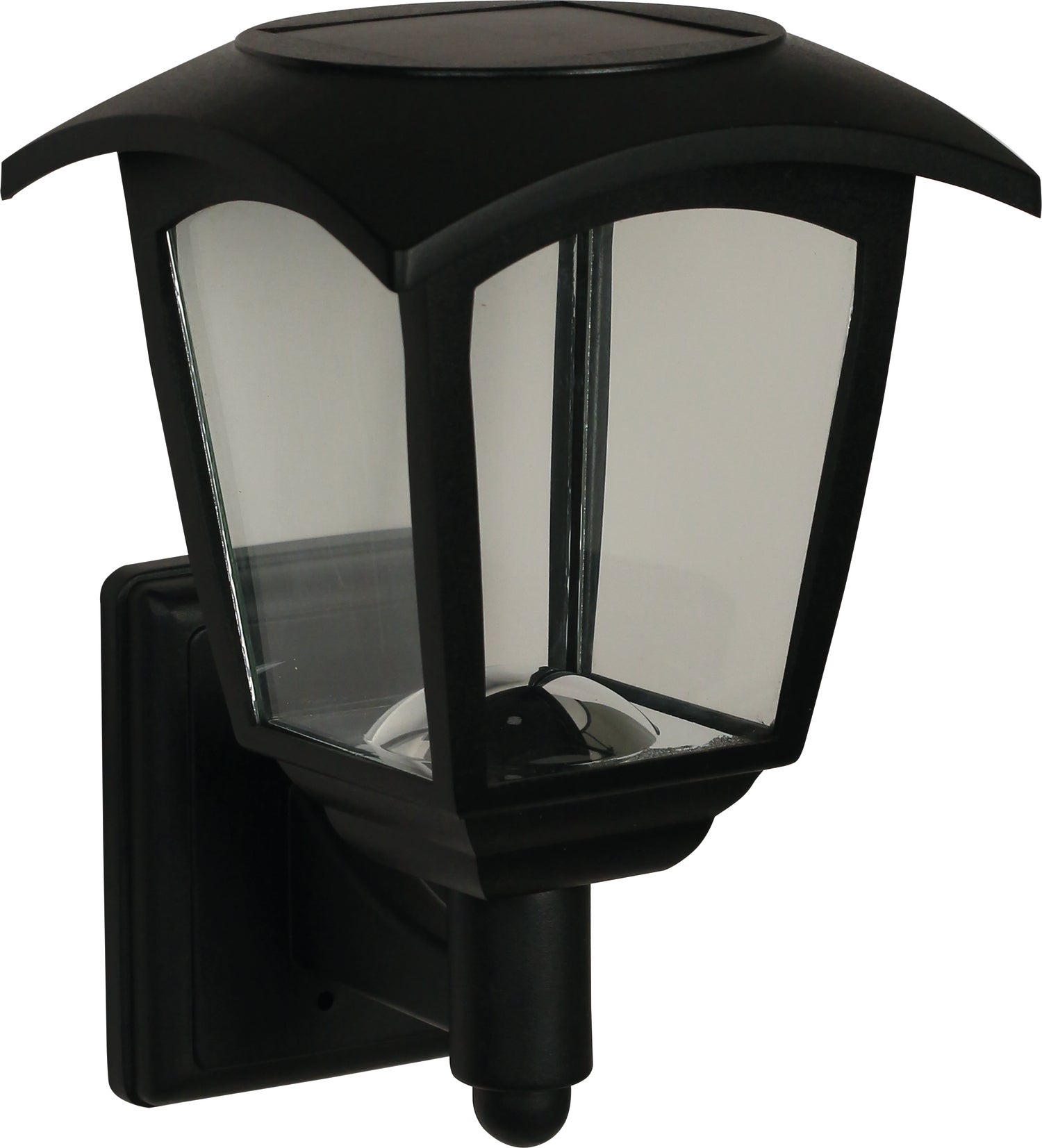 Luxform Lighting solar wandlamp Minnesota zwart 18 x 20,8 x 26 cm