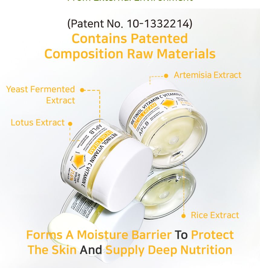APLB - Retinol Vitamine C Vitamine E Gezichtscrème Set