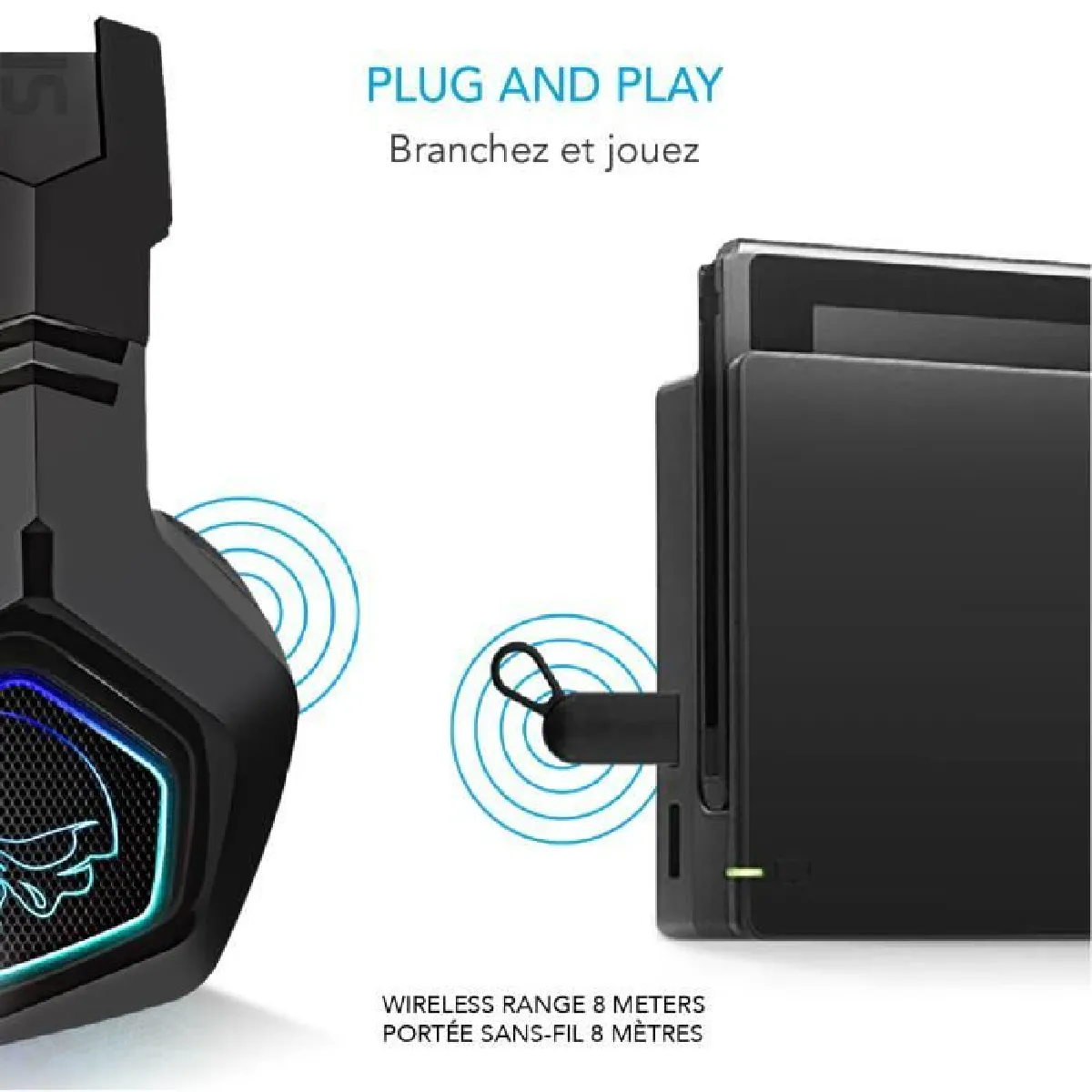 Spirit of Gamer Casque sans fil XPERT H900
