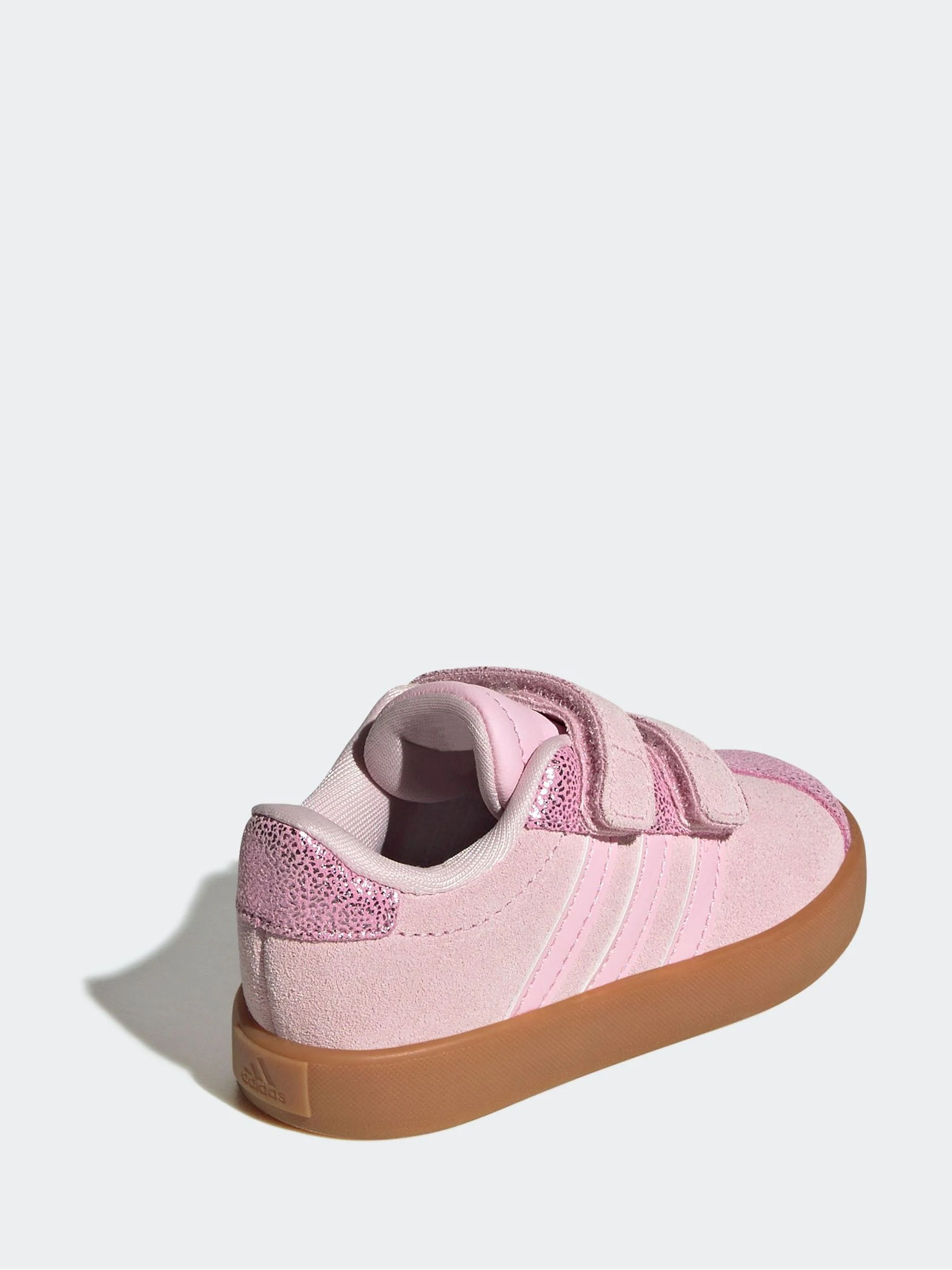 Roze - adidas Vl Court 3.0 Hook and Loop sneakers voor kinderen
