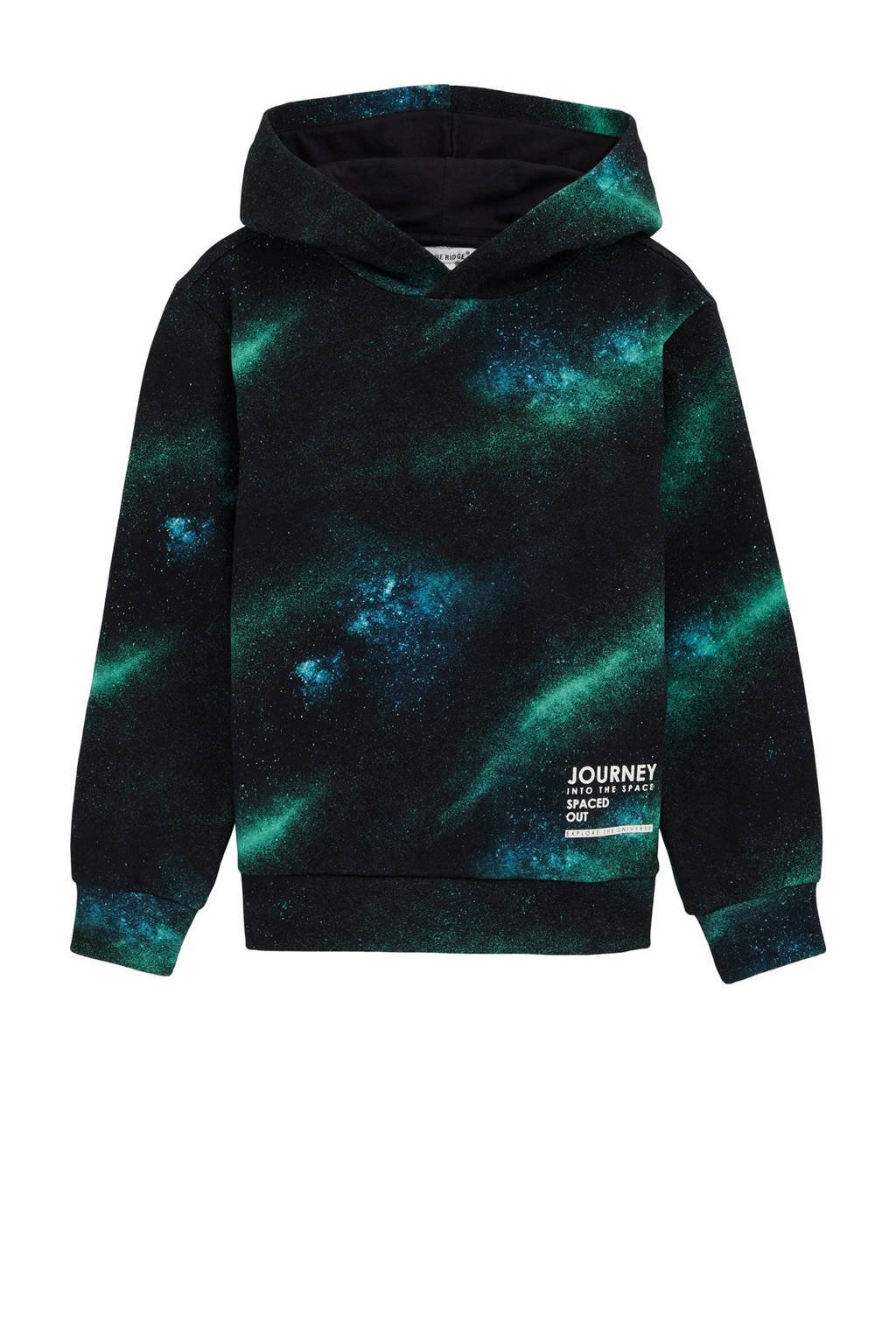 WE Fashion Blue Ridge hoodie zwart