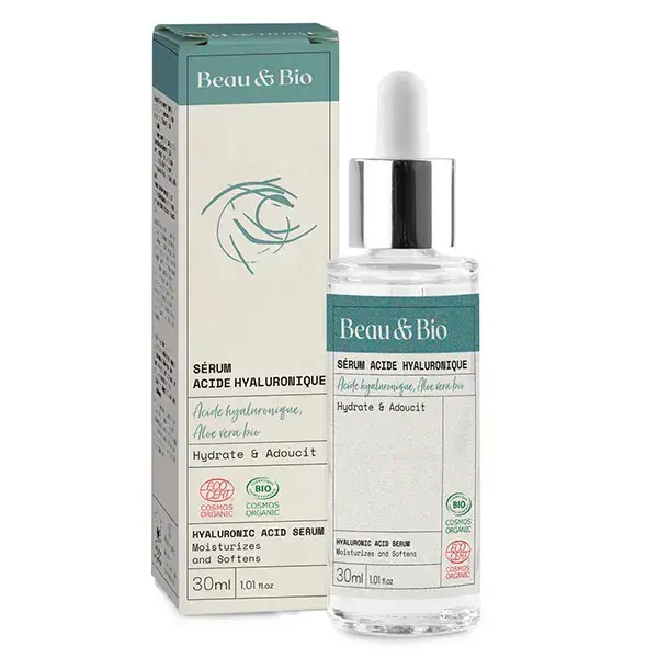 Beau & Bio Le Sérum Peau Acide Hyaluronique Dedié à l'Homme Pipette 30ml