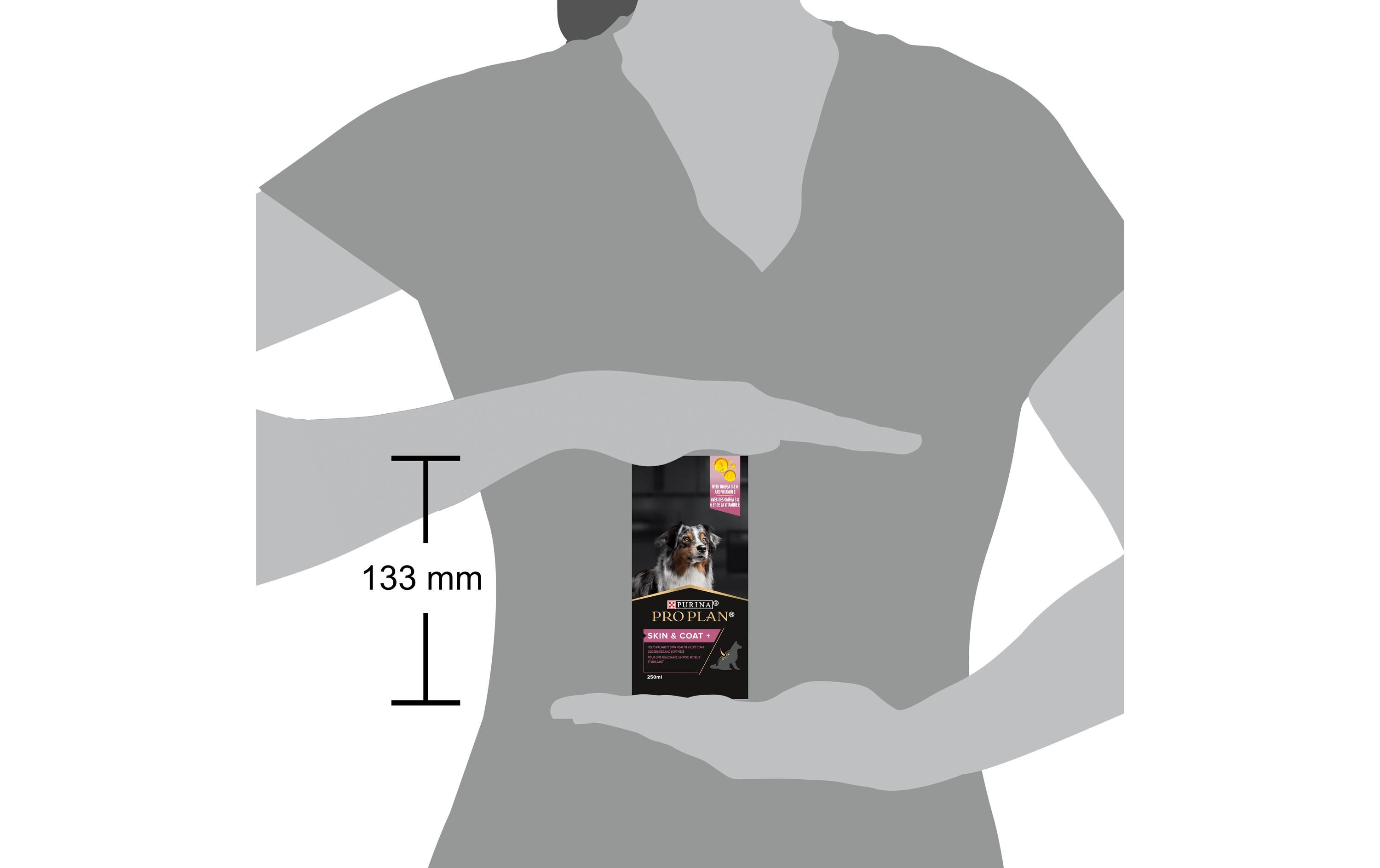 Hunde-Nahrungsergänzung Skin & Coat+ 250 mlErgänzungsfuttermittel für ausgewachsene Hunde