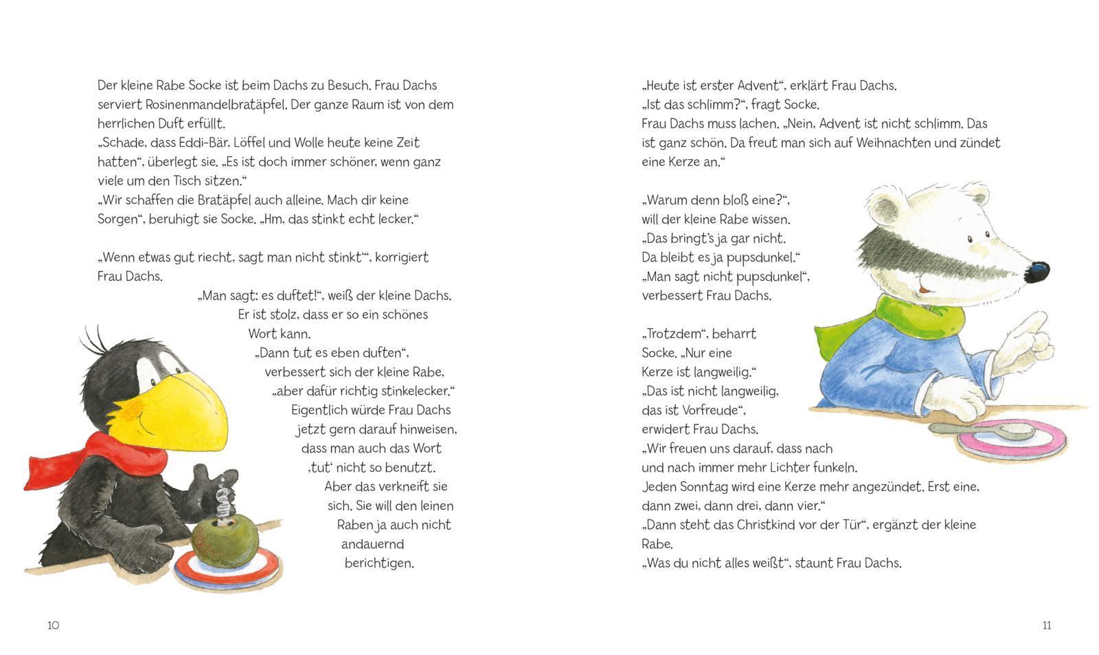 Der kleine Rabe Socke: Bald ist Weihnachten!