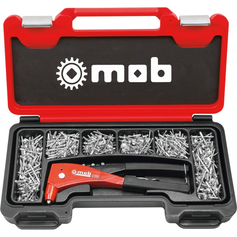 Coffret Pince à riveter + 500 rivets Mob