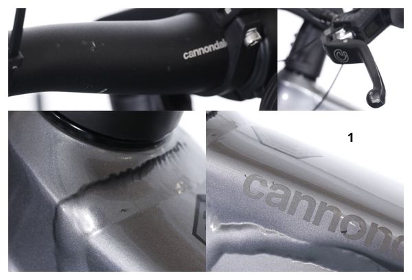 Vélo de Ville Electrique Cannondale Tesoro Neo X Speed Shimano Deore 12V 700 mm Grey - Produit Reconditionné