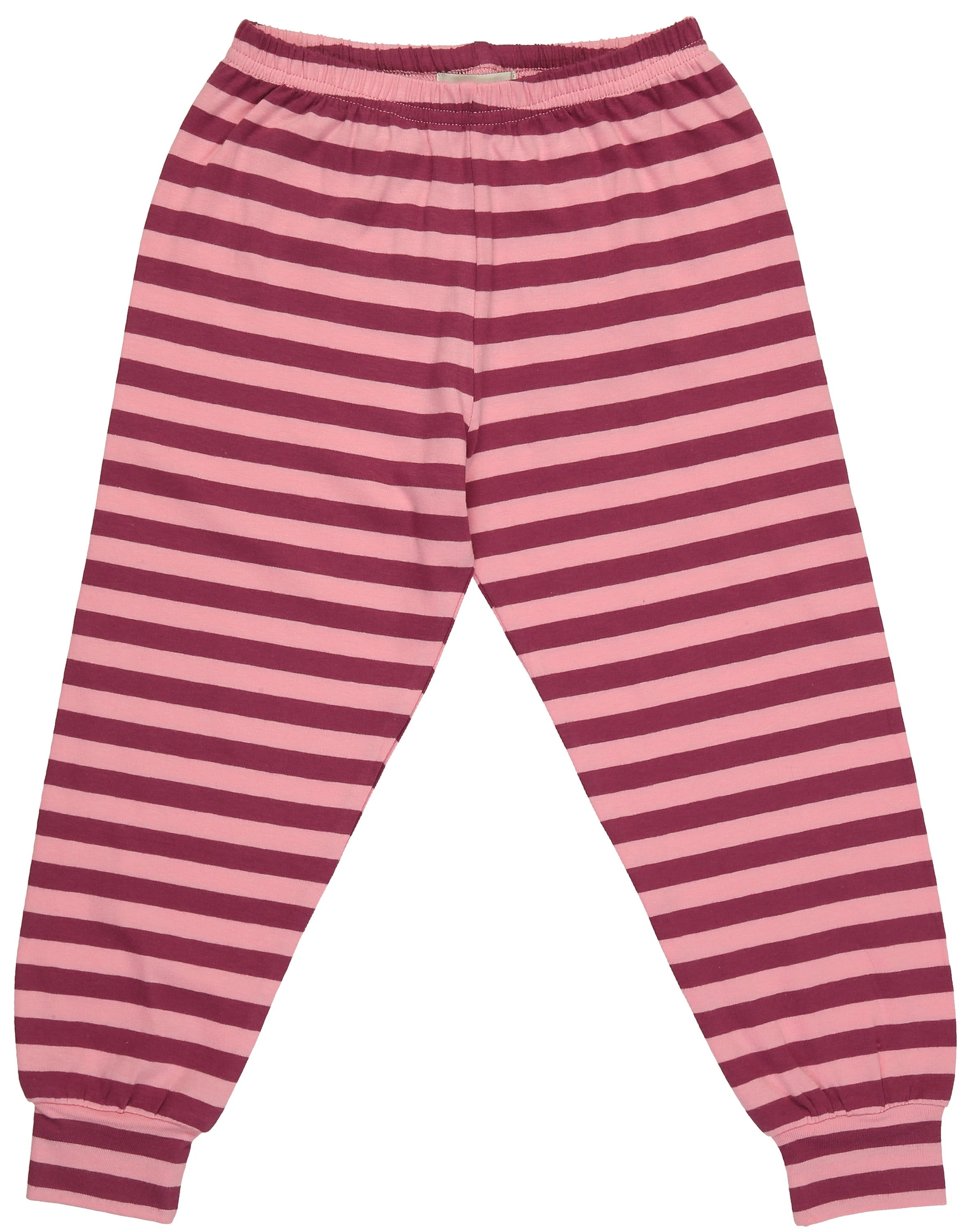Schlafanzug PEGASUS lang in rosa/dunklelrot