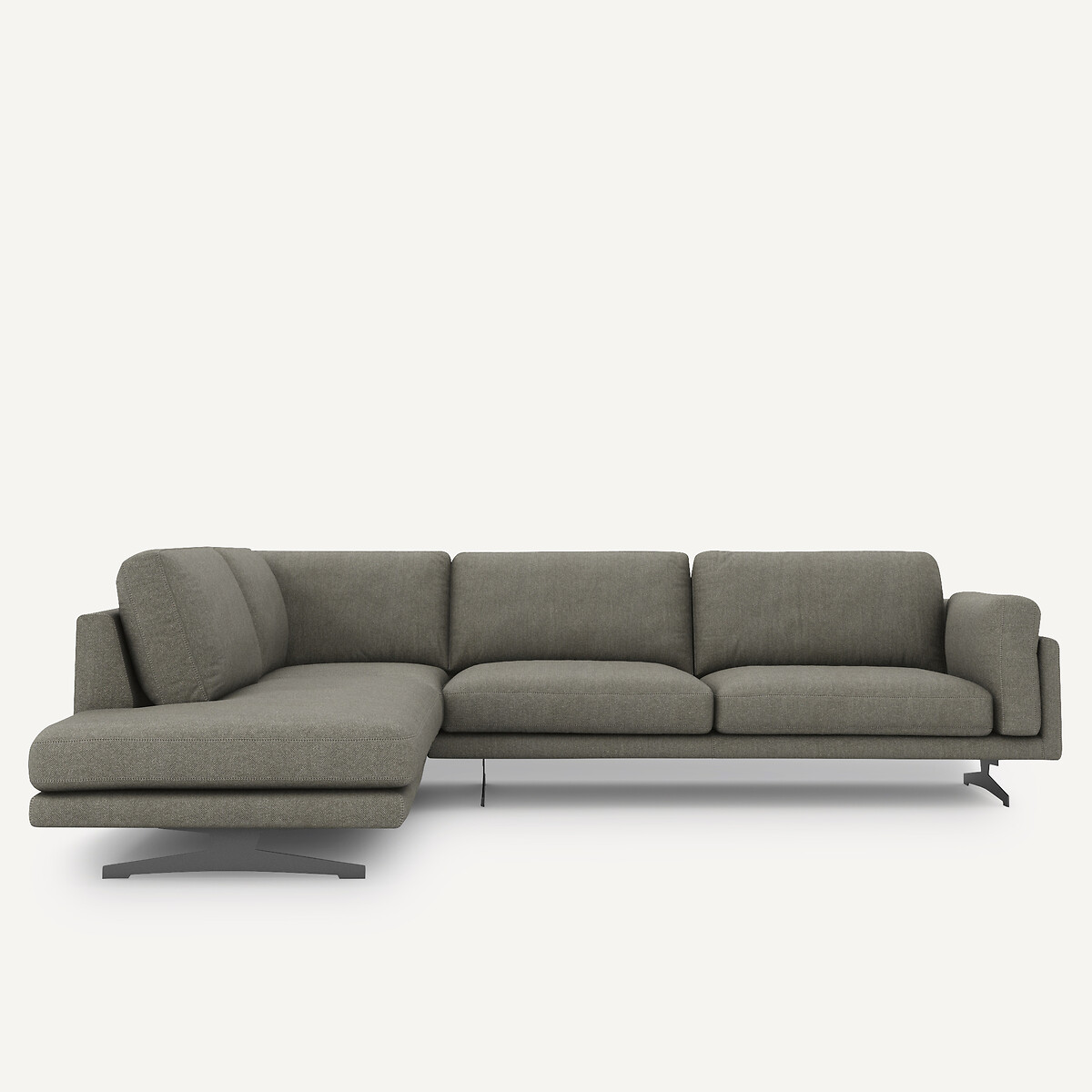 AM.PM<br>Sofá de canto em tweed, César