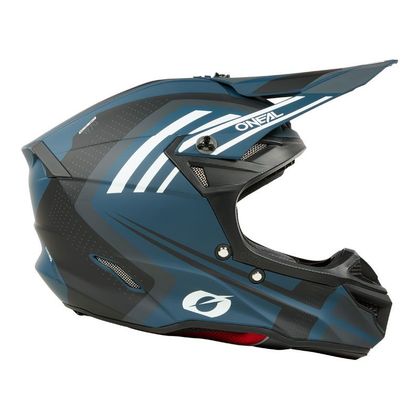 Casque cross O'Neal 5SRS POLYACRILYTE - SPIKE 2025 - Blanc / Bleu