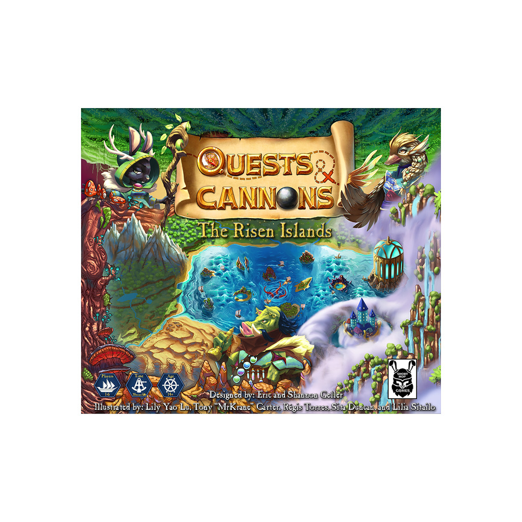 Quests & Cannons : The Risen Islands Deluxe - Kickstarter