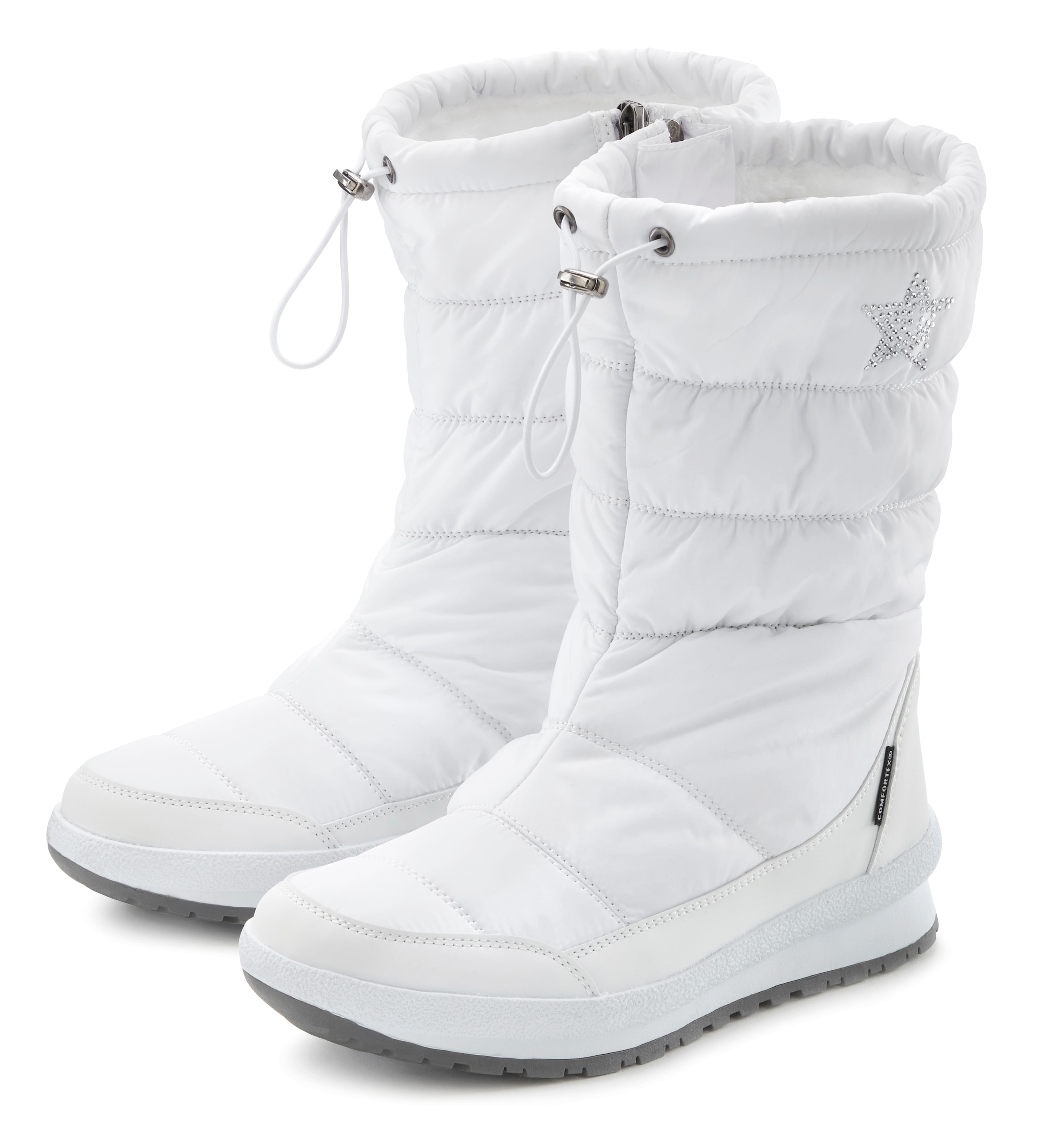 LASCANA Winterstiefel  Stiefelette, Winterboots mit Warmfutter, wasserabweisend
