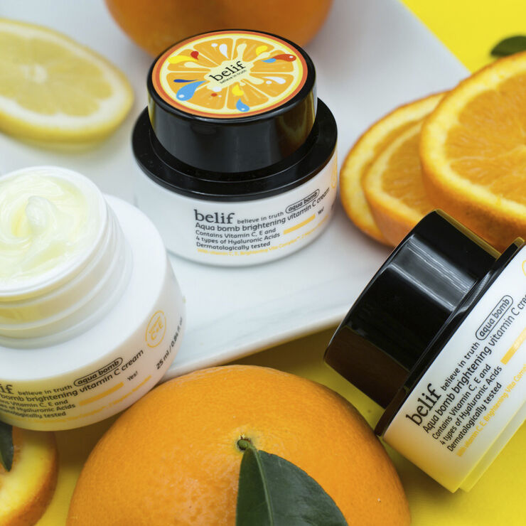 Belif Aqua Bomb Brightening Vitamin C Cream - Mini