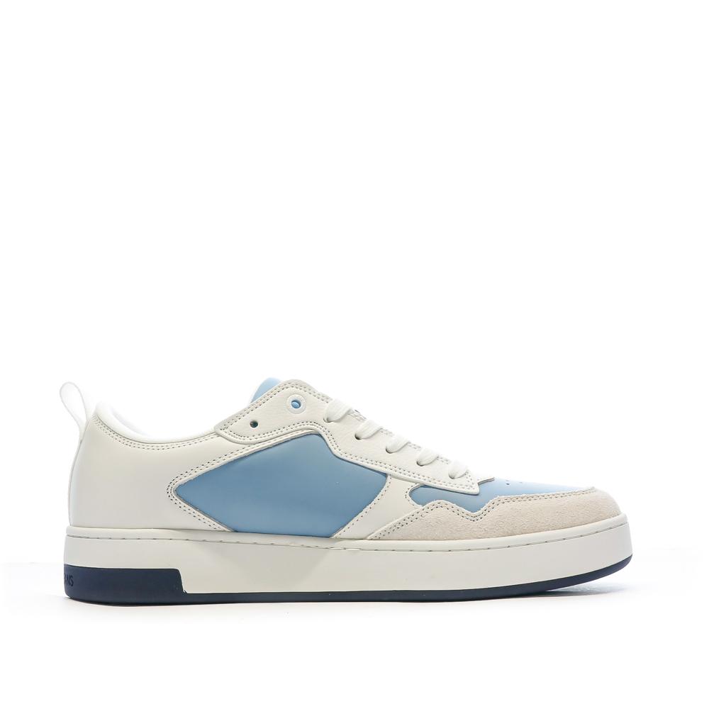 Calvin Klein Jeans Baskets Bleu/Grise Homme Calvin Klein Jeans Cupsole Low