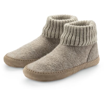 Unisex-Hüttenschuh, Beigemelange