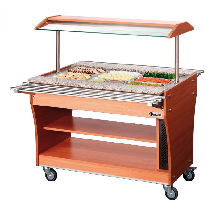 Bartscher Tablettrutsche, 1 Stück, 3x 1/1 GN