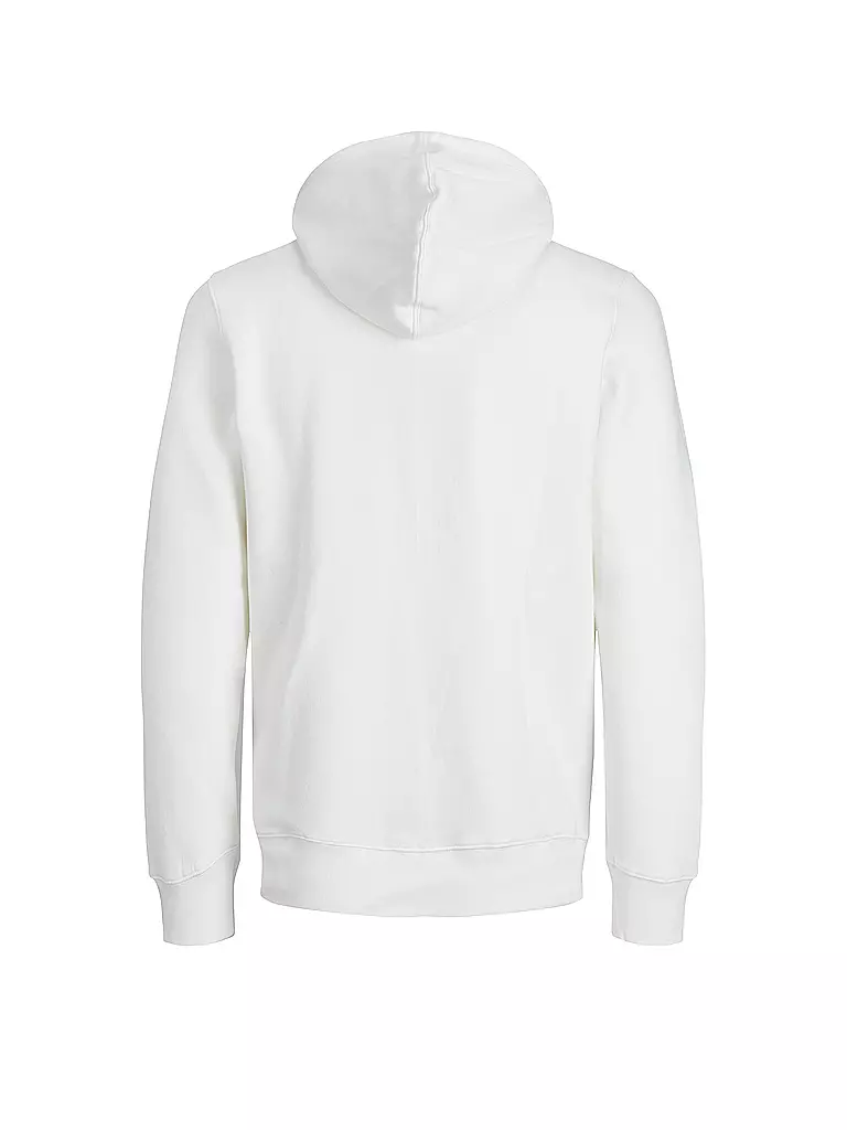 JACK & JONES Kapuzensweatjacke JJESTAR  weiss