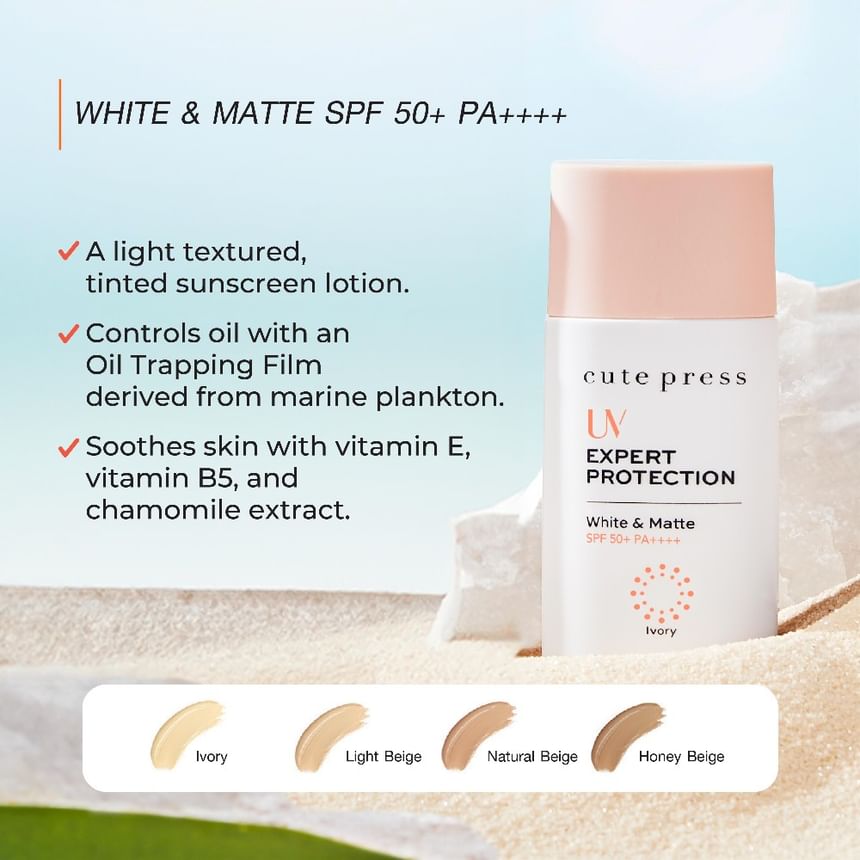 Cute Press - UV Expert Protection Wit & Mat SPF 50+ PA++++