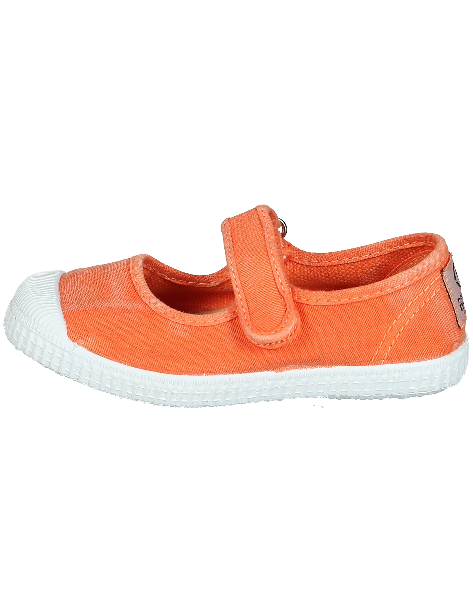Canvas-Spangenschuhe ENZIMATI in mandarine