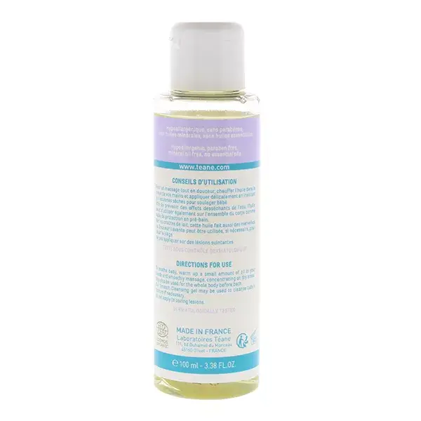 Óleo Multiuso Orgânico Téane 100ml