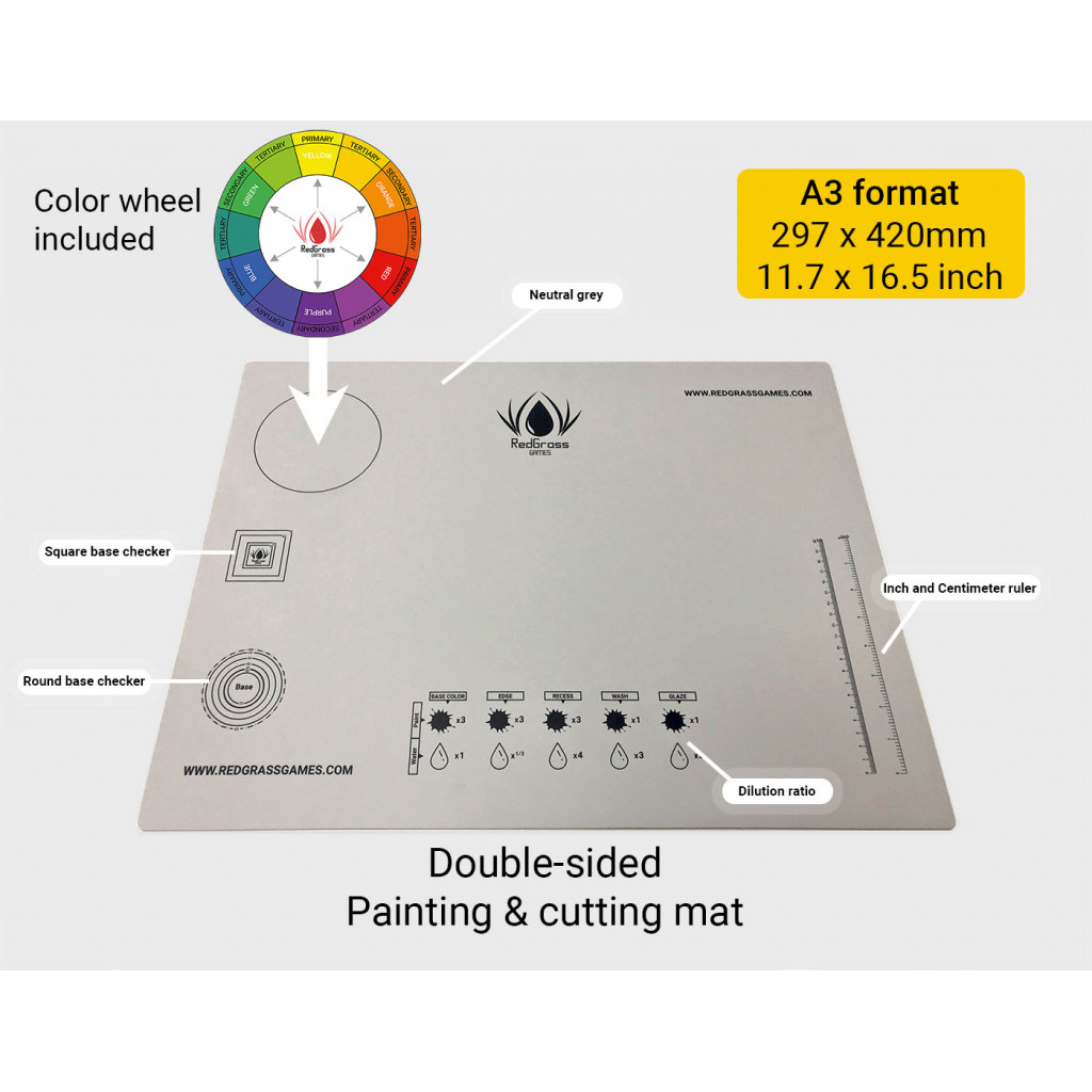 Tapis de Peinture Format A3