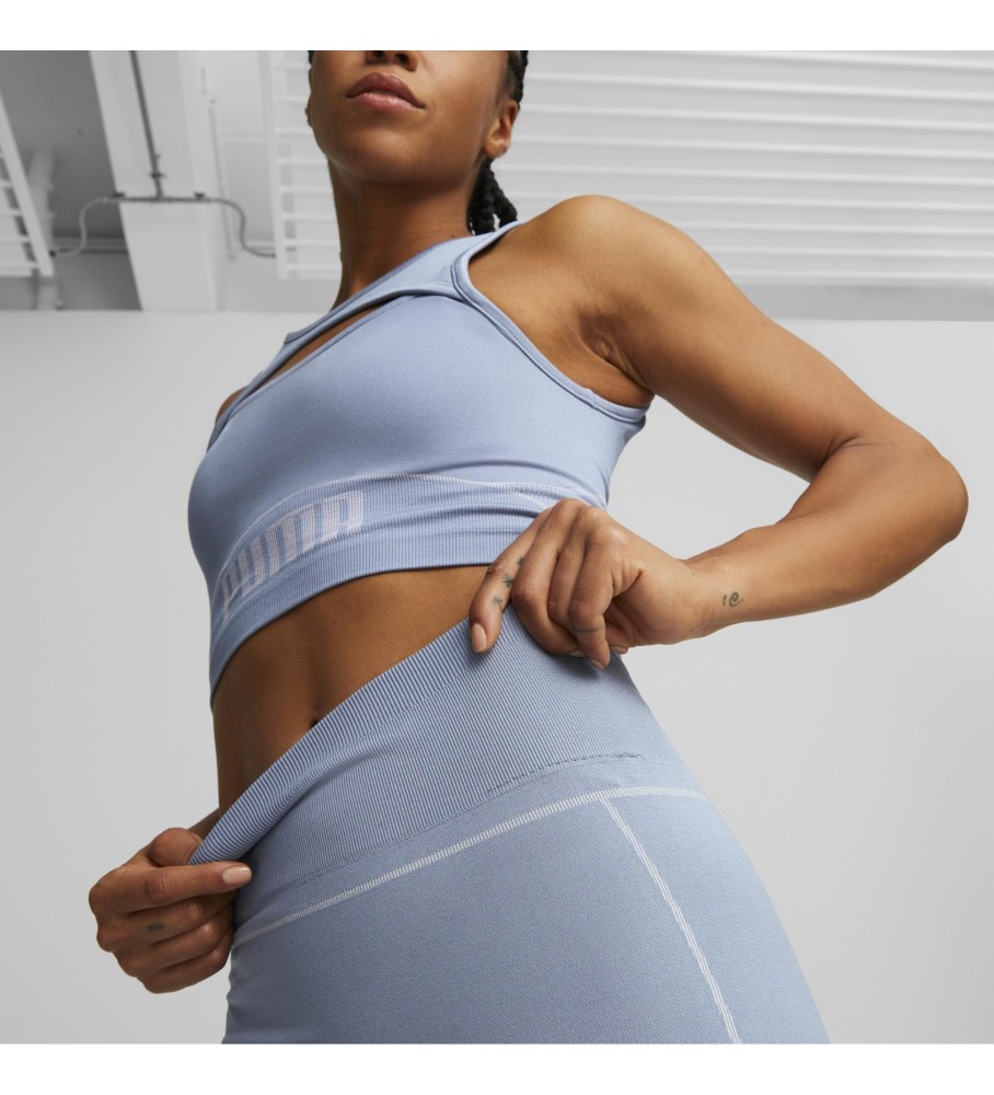 Calça legging sem costura Puma Formknit azul