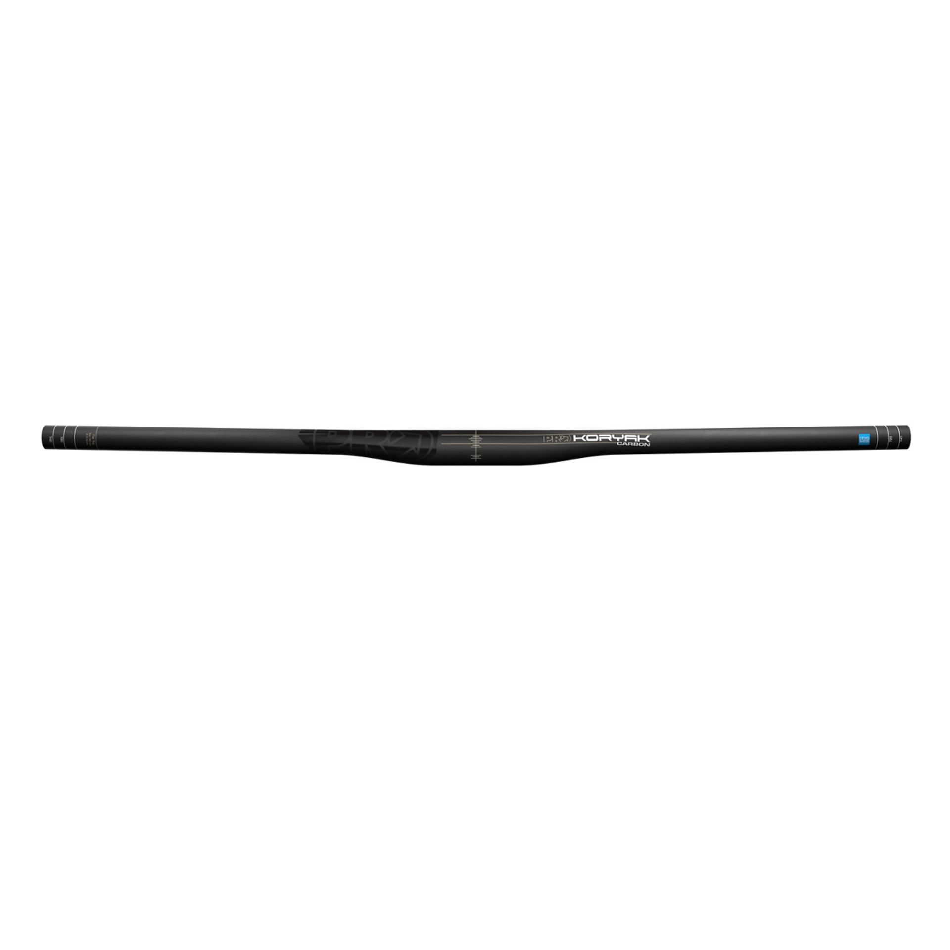 Pro  Koryak Flat Top Carbon MTB Stuur Zwart 74cm
