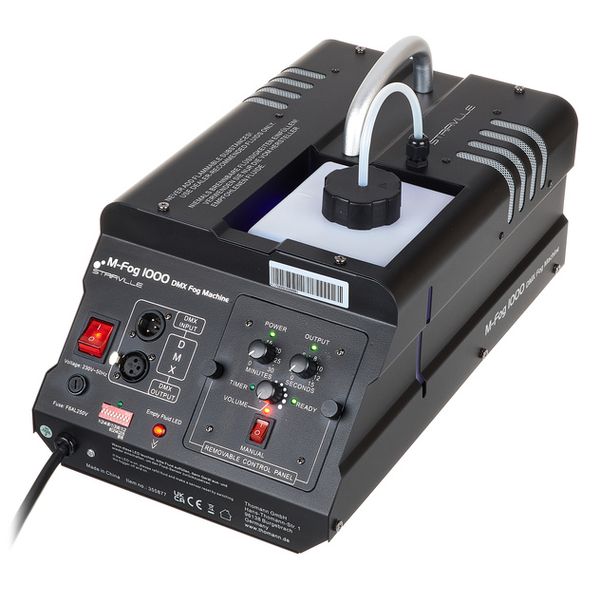 Stairville M-Fog 1000 DMX Fog Mach Bundle