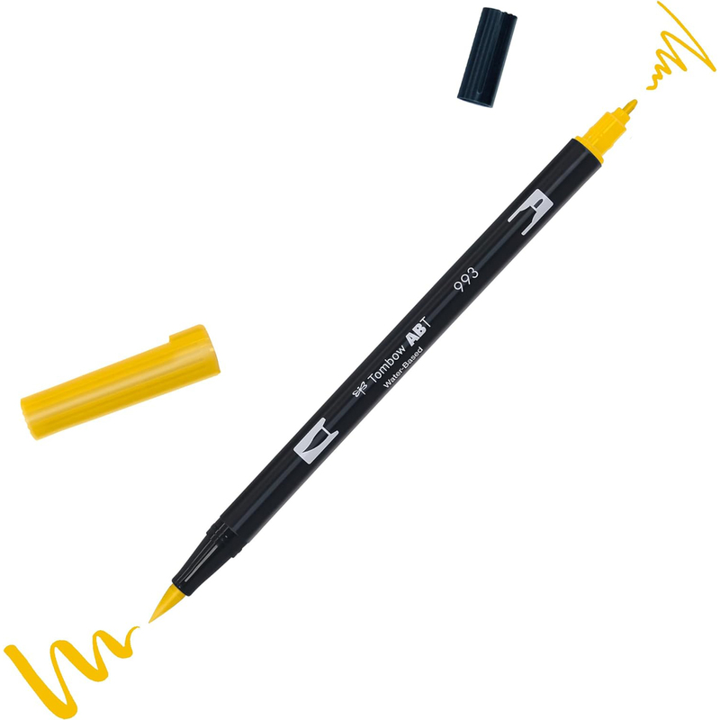 Tombow Pinselstift Dual Brush Pen ABT, 993 - chrome orange
