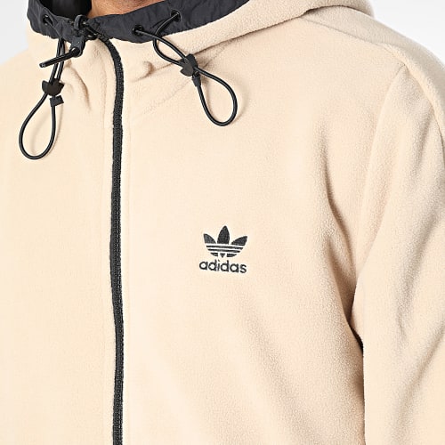 Veste Zippée Capuche Réversible Lock Up HL9186 Noir