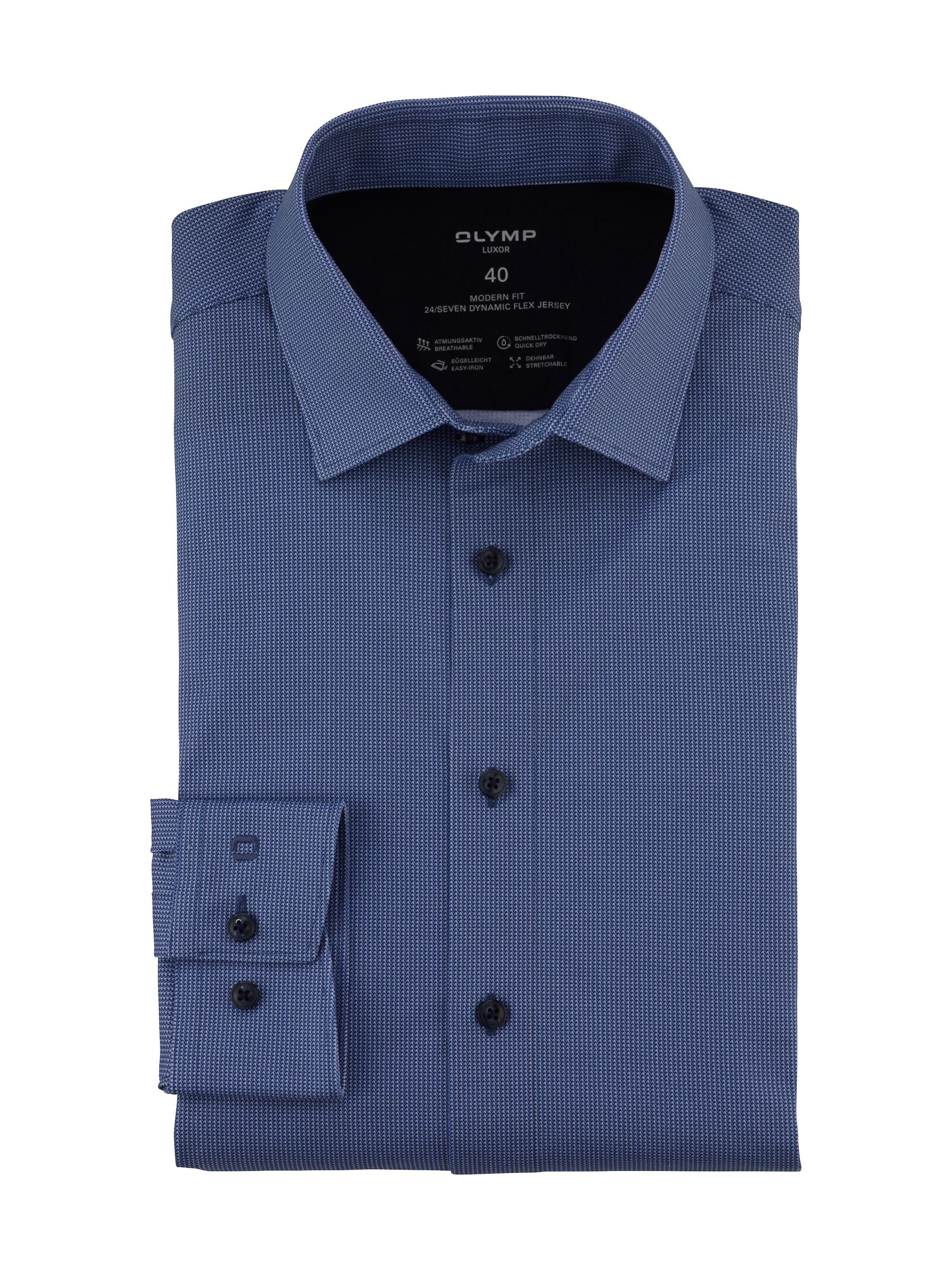 OLYMP Businesshemd »24/7 - Luxor modern fit«