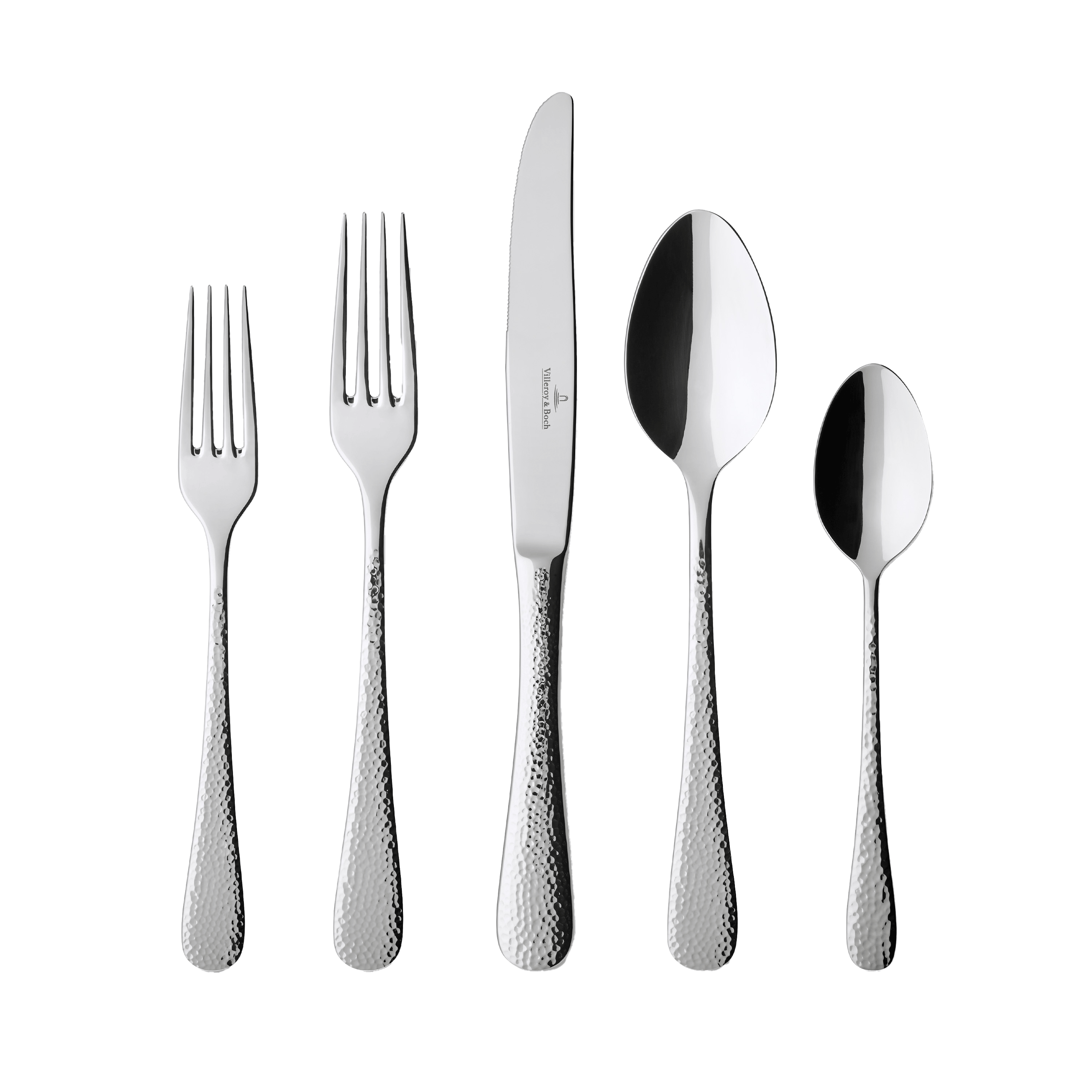 Leandra 40-piece flatware set stainless steel