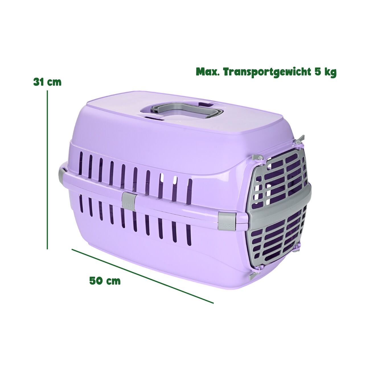 FIT+FUN Transportbox 50x32x31 cm lila