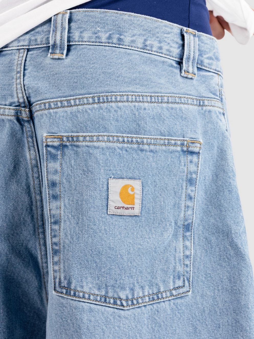 Carhartt WIP Brandon Shorts blue stone bleached