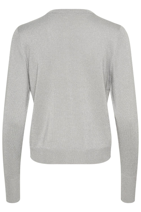 Kaffe zilveren dames vest