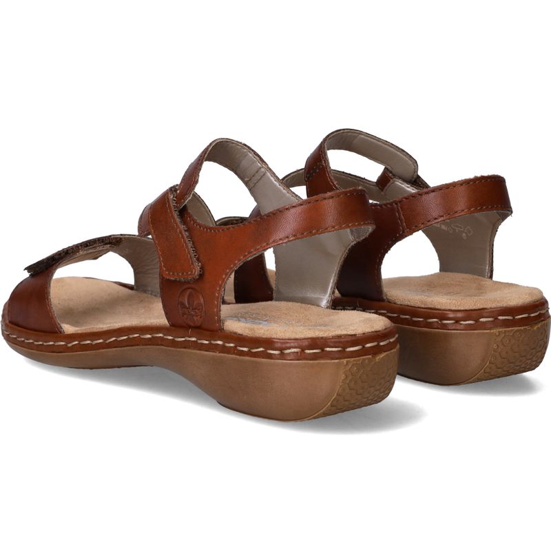 Rieker Sandalen Bruin Dames