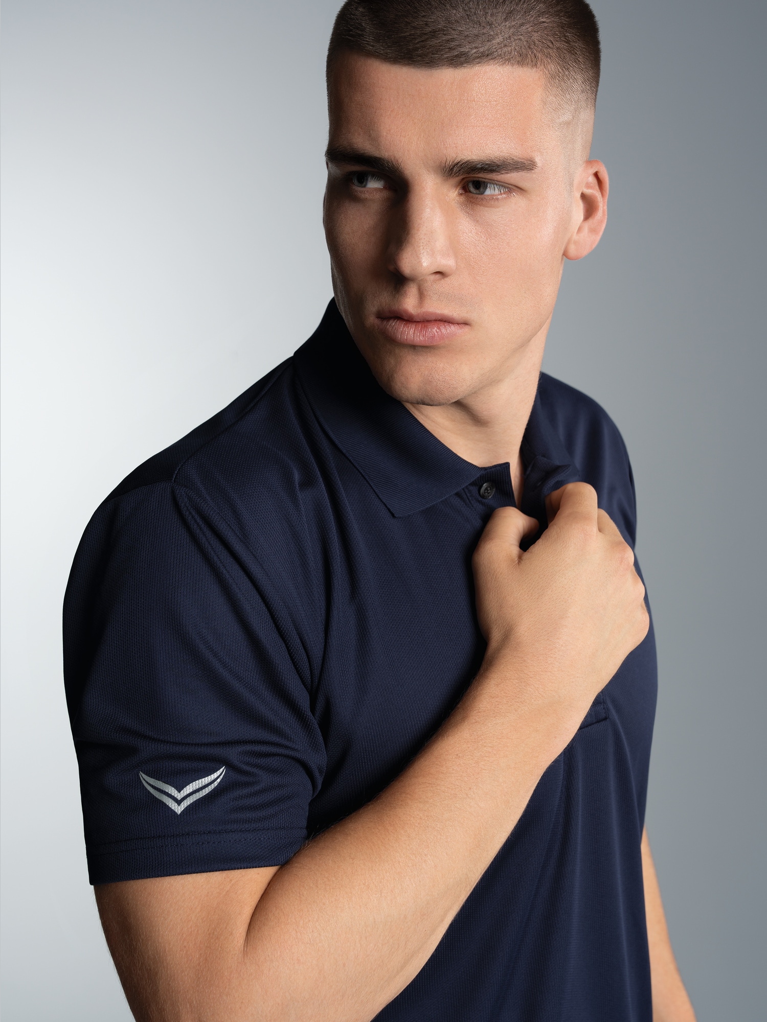 Klassisches Poloshirt COOLMAX® Navy