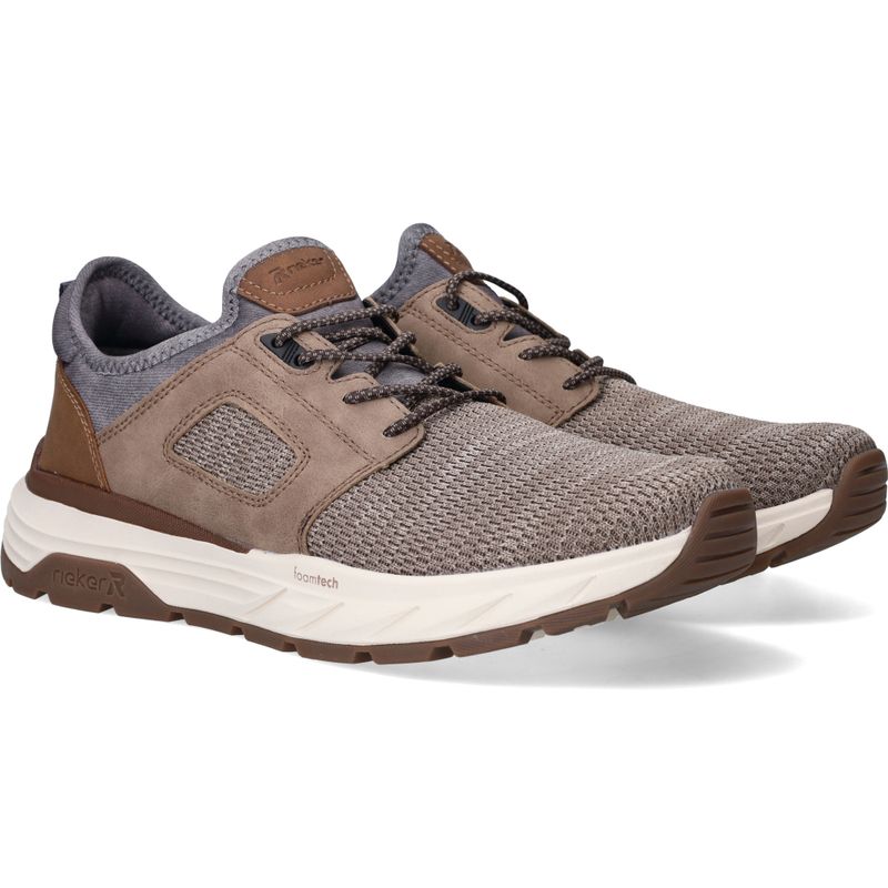 Rieker Sport Instappers Taupe Heren