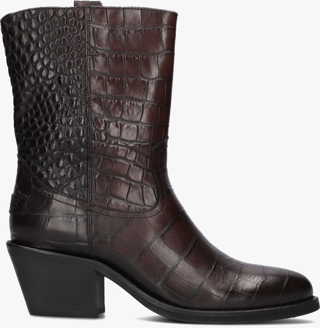 bruine shabbies enkellaarsjes juul ankle boot