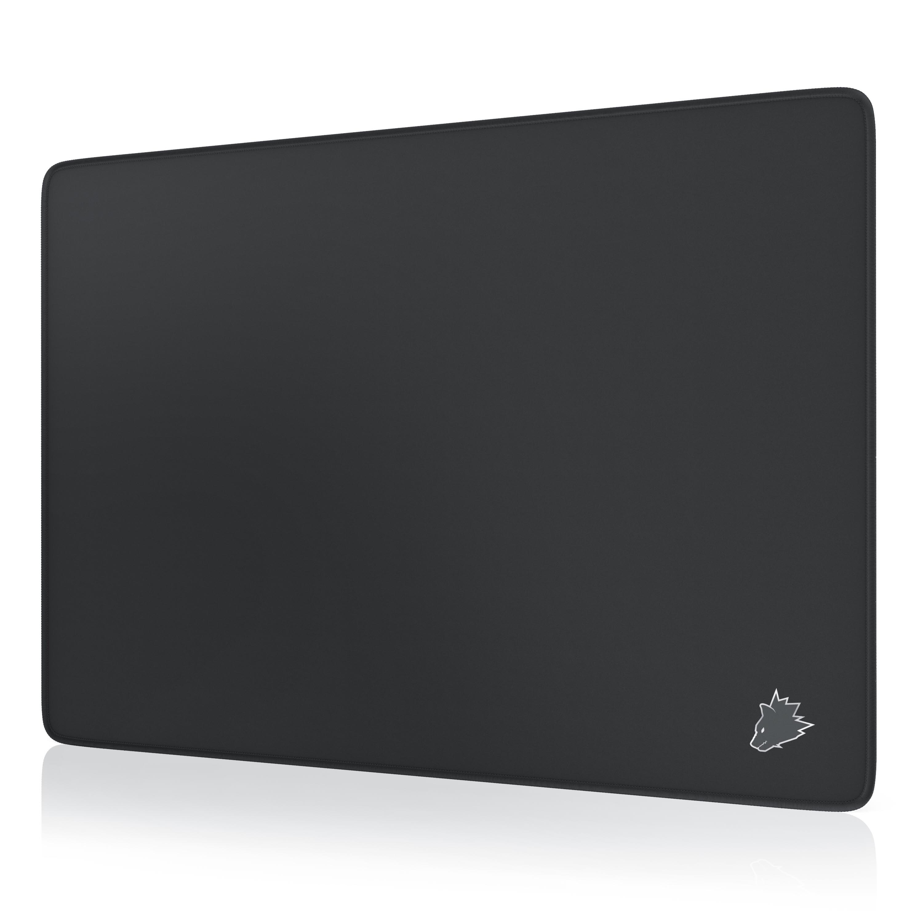 Titanwolf Gaming Mauspad, Speed Gaming Mousepad 250 x 350mm mit gummierter Rückseite, kleines Wolfsmotiv