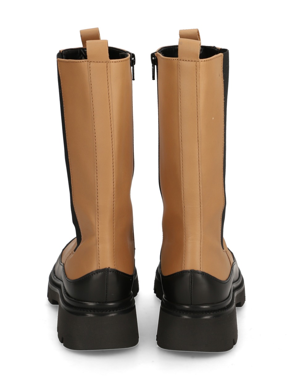 Glattleder Chelsea Boot