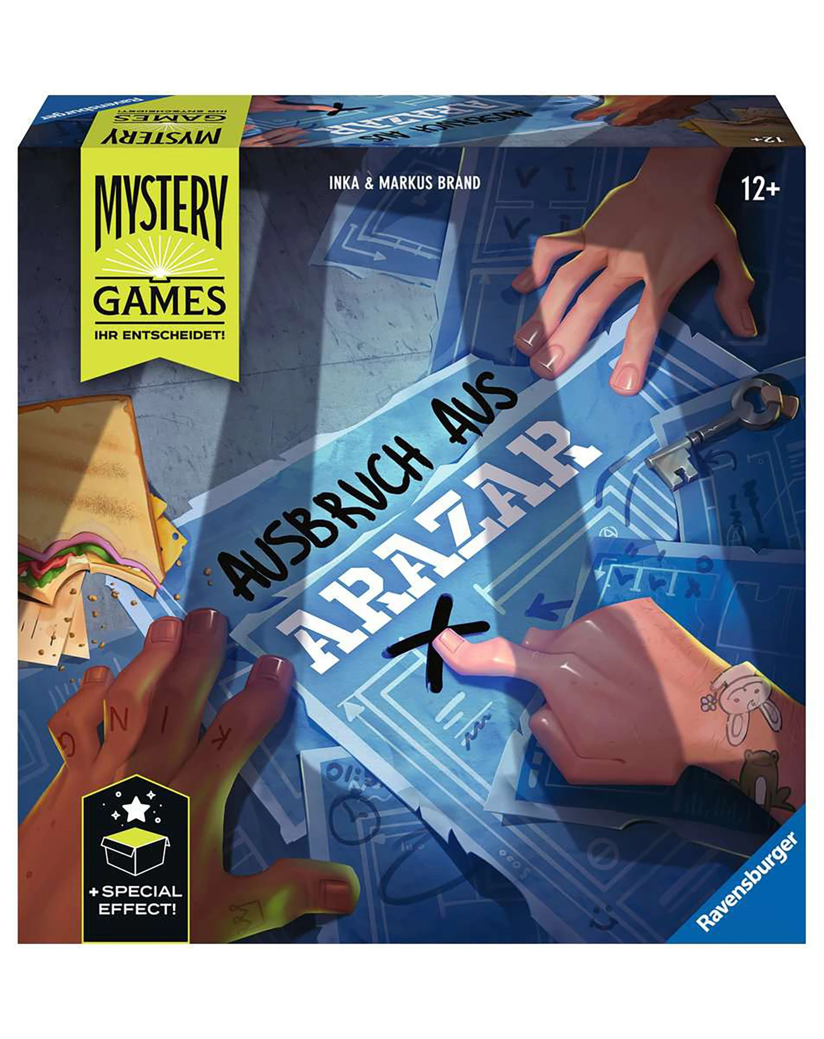 Brettspiel MYSTERY GAMES - DER AUSBRUCH AUS ARAZAR