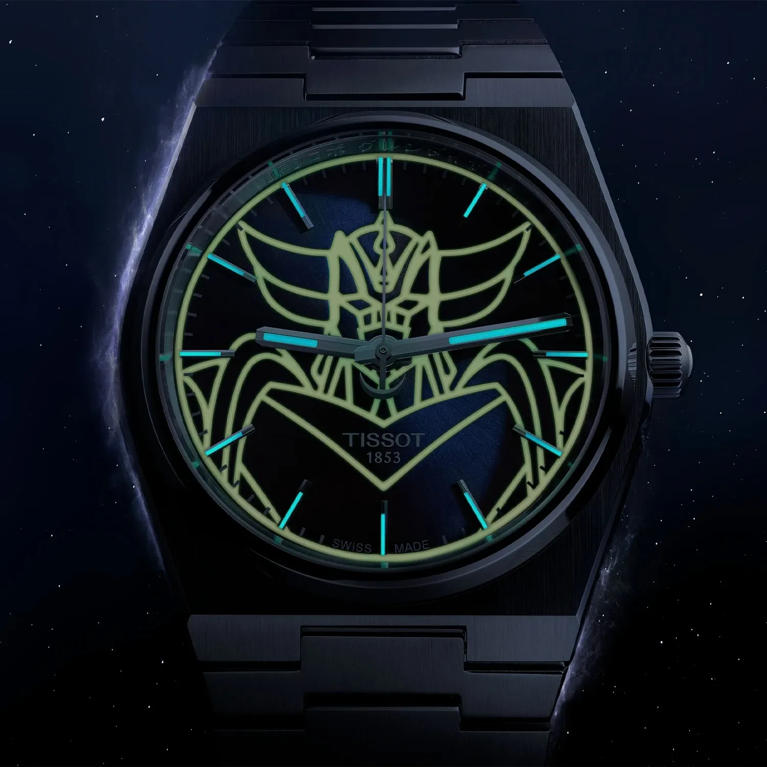 Tissot PRX Ufo Robot Grendizer T1374071104102