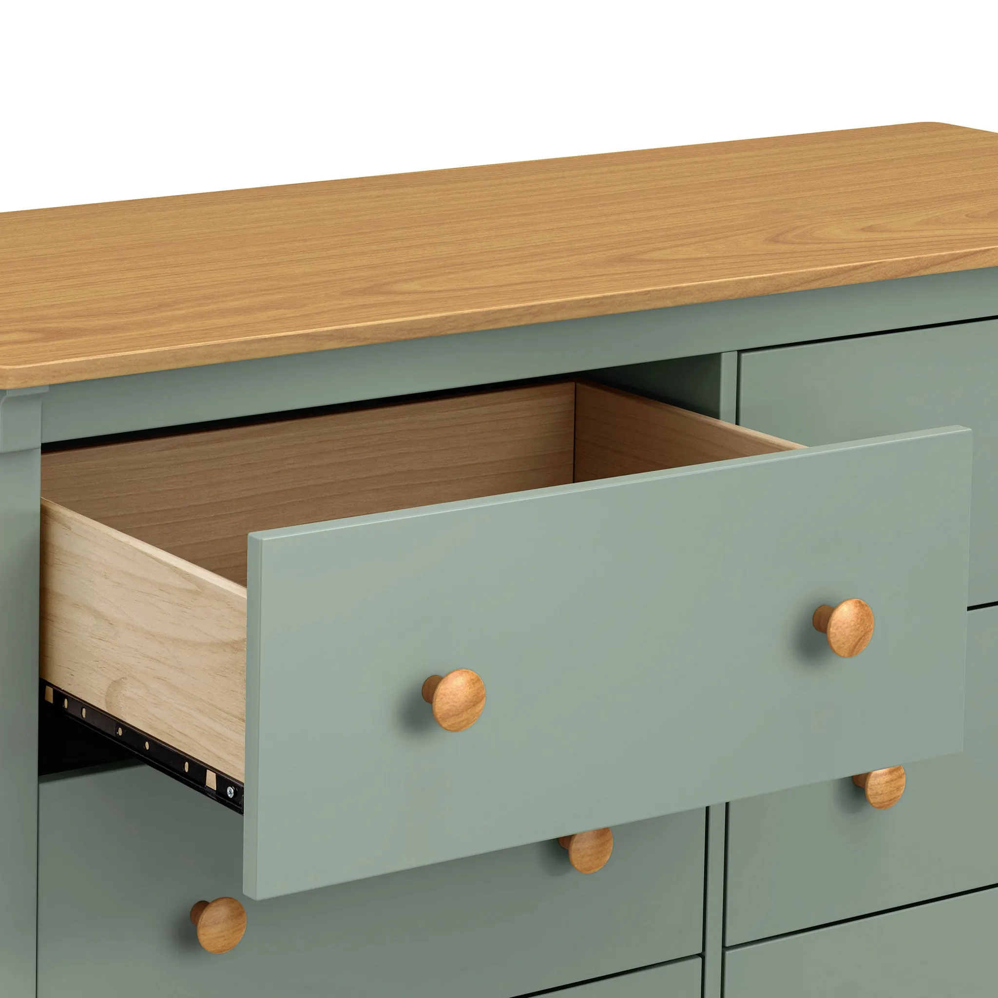 DaVinci Bureau 6 tiroirs Shea - Sauge  miel