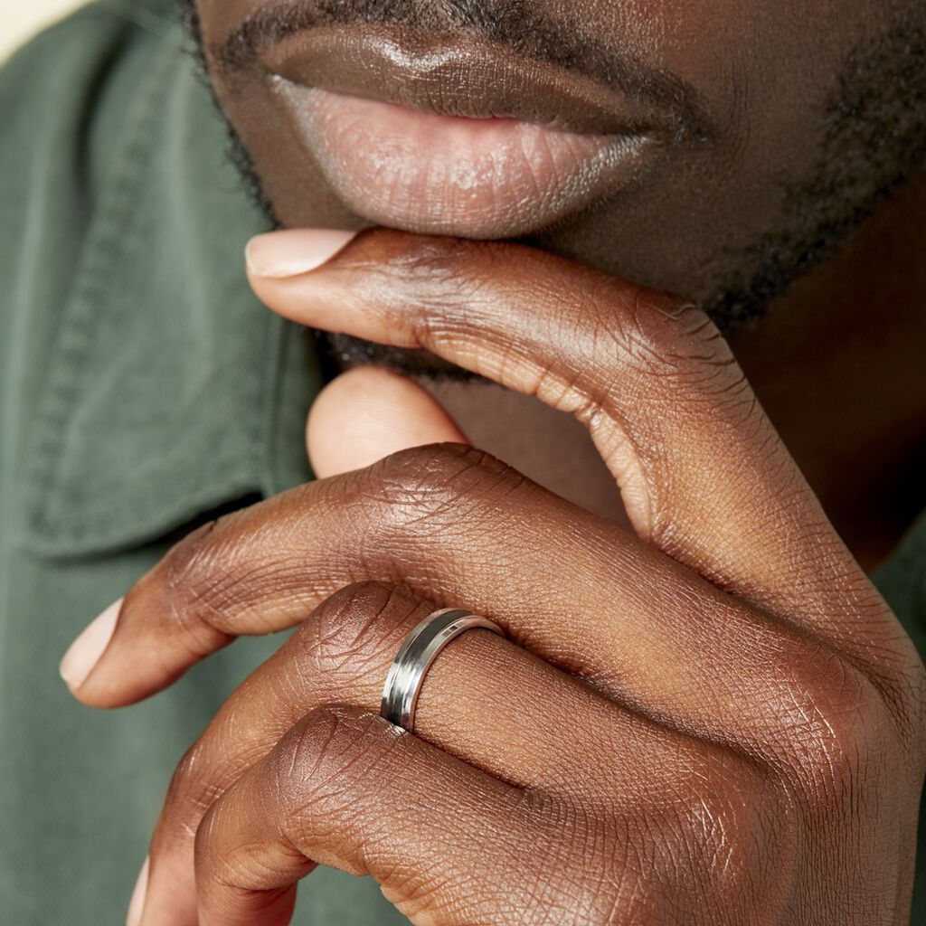 Alliance Mariaye Argent Blanc
