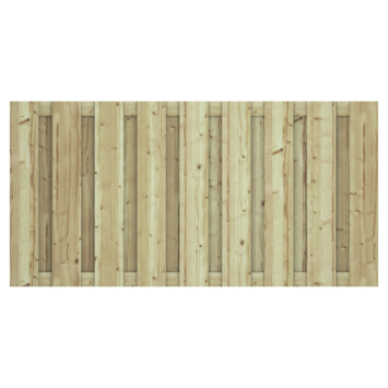 Schutting Royal recht grenen ca. 90 x 180 cm