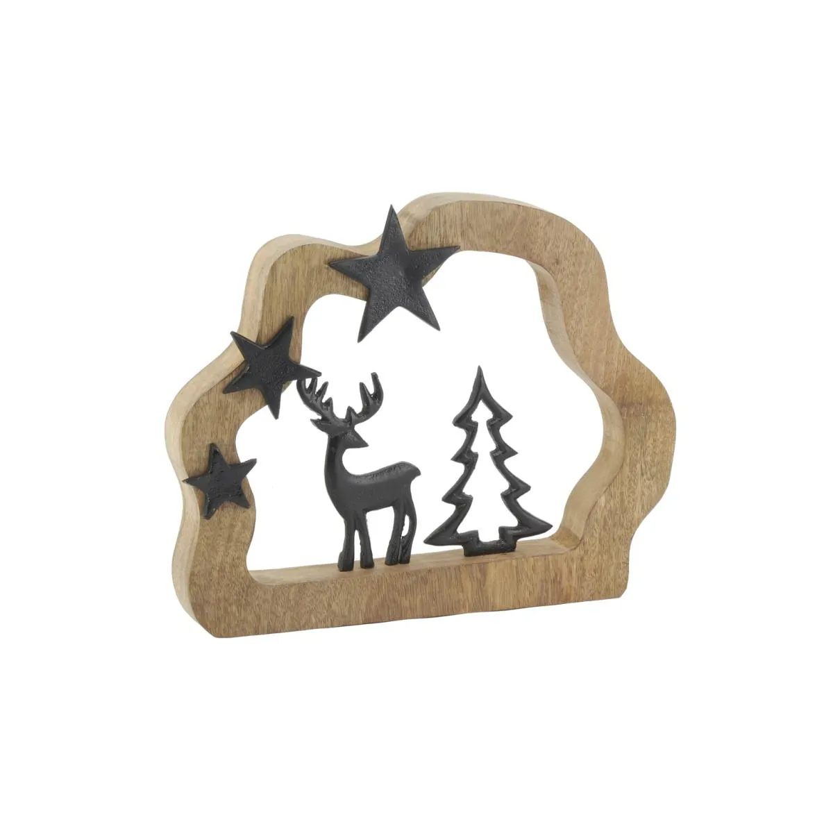 Aubry Gaspard Décor Sapin et Cerf Manguier