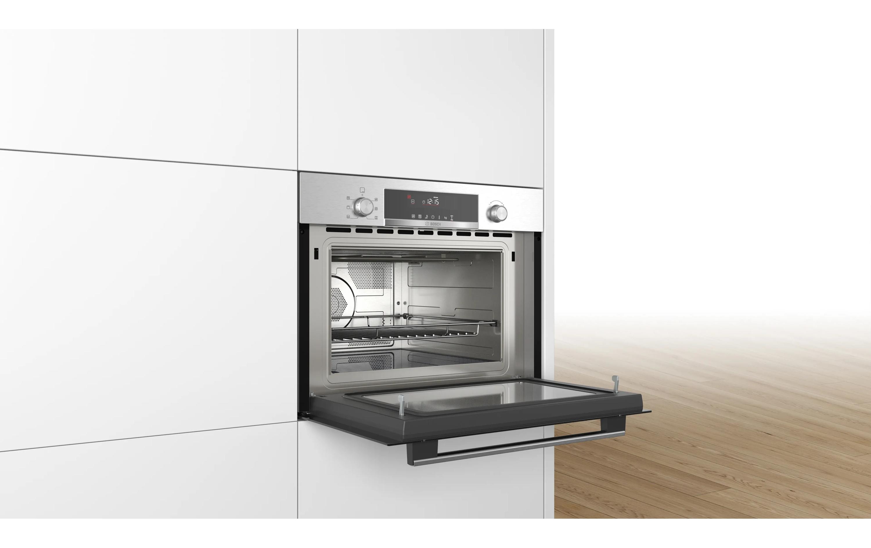 Einbaumikrowelle CMA585GS1 Silber<br>Einbau Mikrowelle mit Heissluft