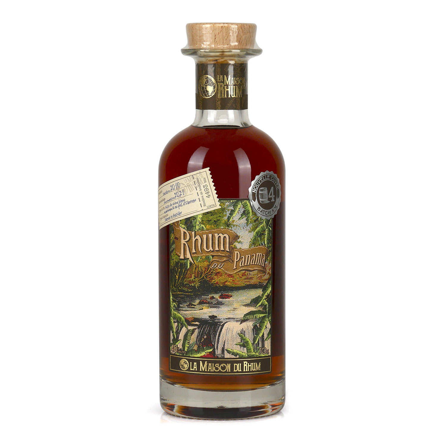La Maison du Rhum - Rhum vieux de Panama millésime 2010 48%